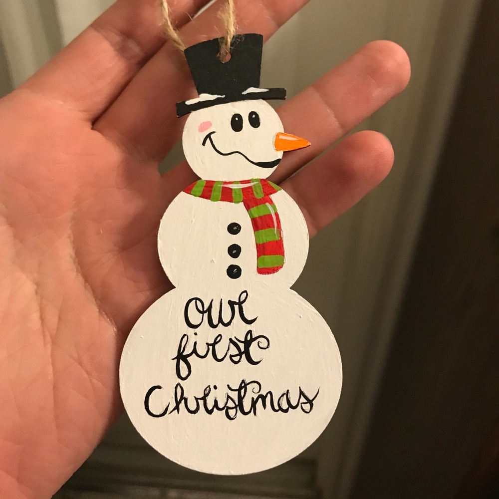 Our first Christmas ornament